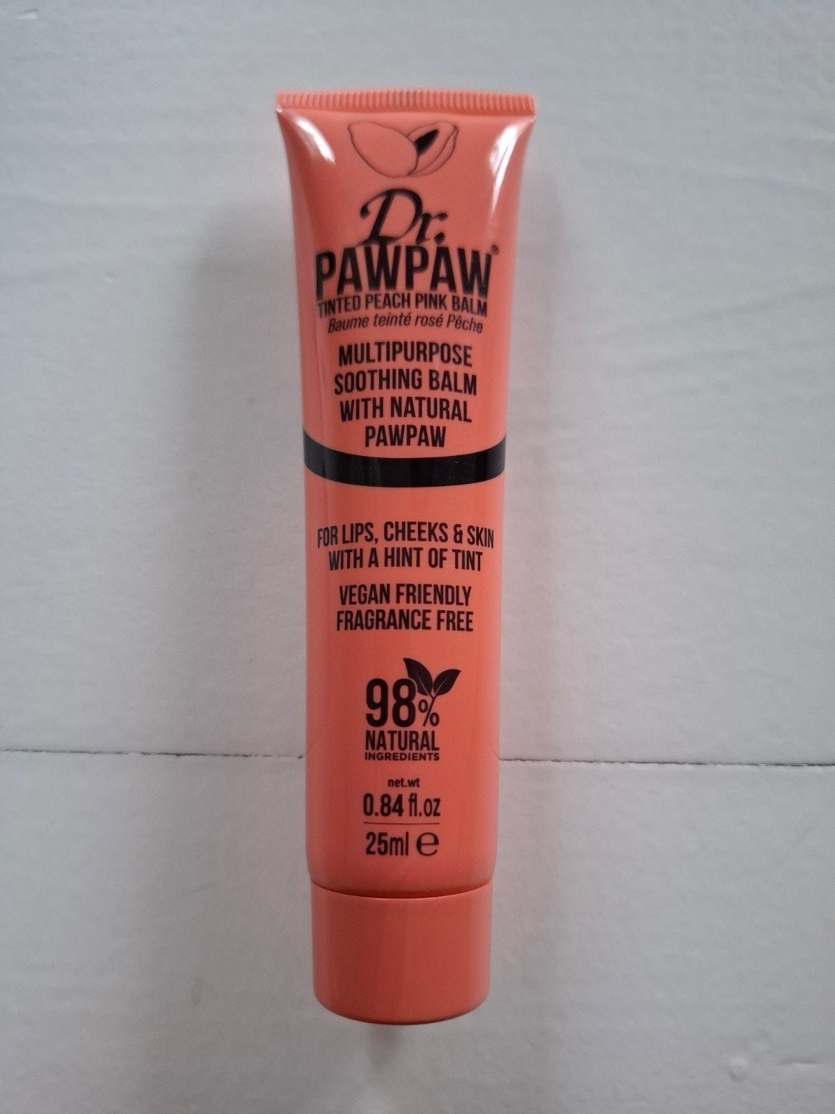 Dr pawpaw tinted peach pink balm, voor lippen!, Ophalen of Verzenden, Nieuw, Lippen
