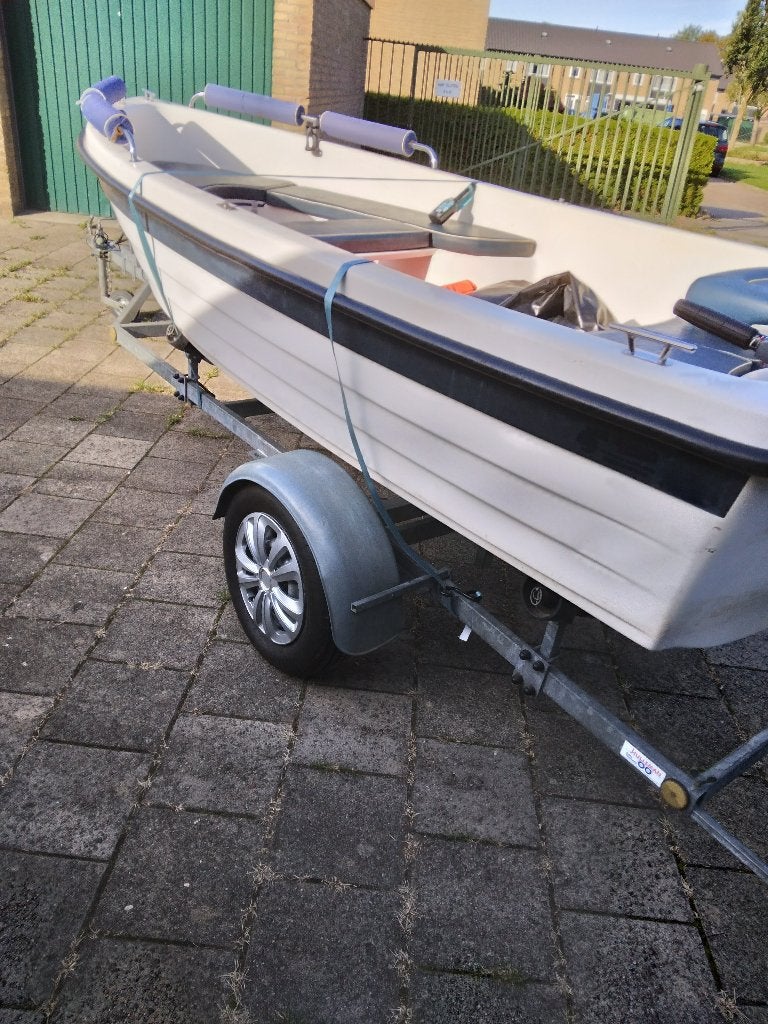 visboot compleet    bieden is voor alles    eerst goed lezen, Ophalen, Gebruikt, 4 m, Tot 10 pk