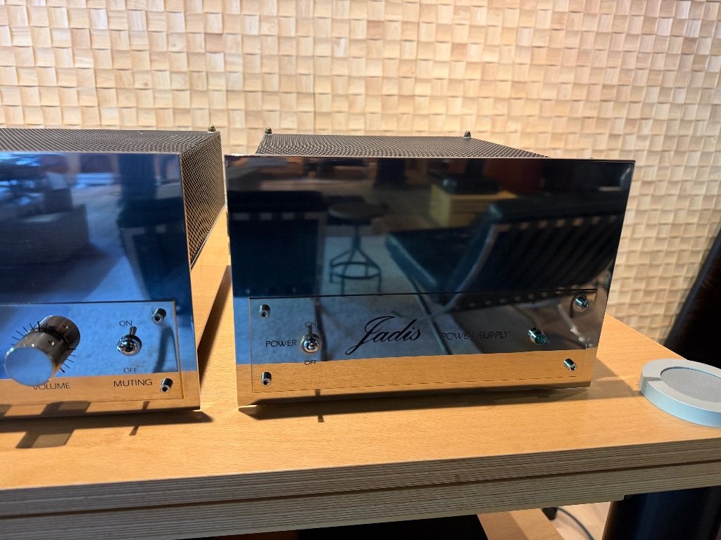 Jadis JP30 MM - met phono dus - silver edition, Ophalen, Versterker, Info@jadis.fr, Jadis