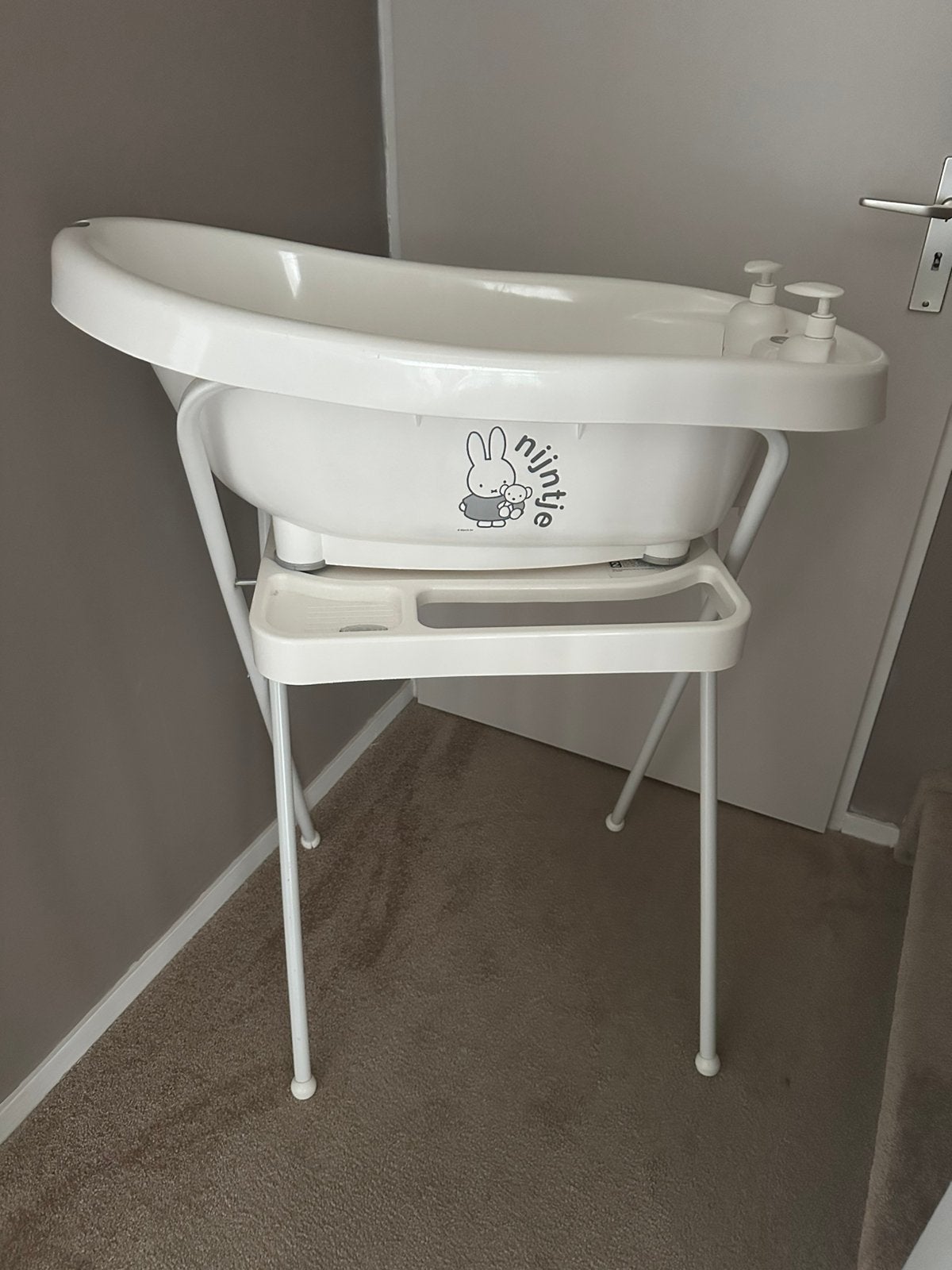 Babybadje met Standaard GRATIS, Kinderen en Baby's, Badjes en Verzorging, Ophalen, Gebruikt, Badje, Standaard