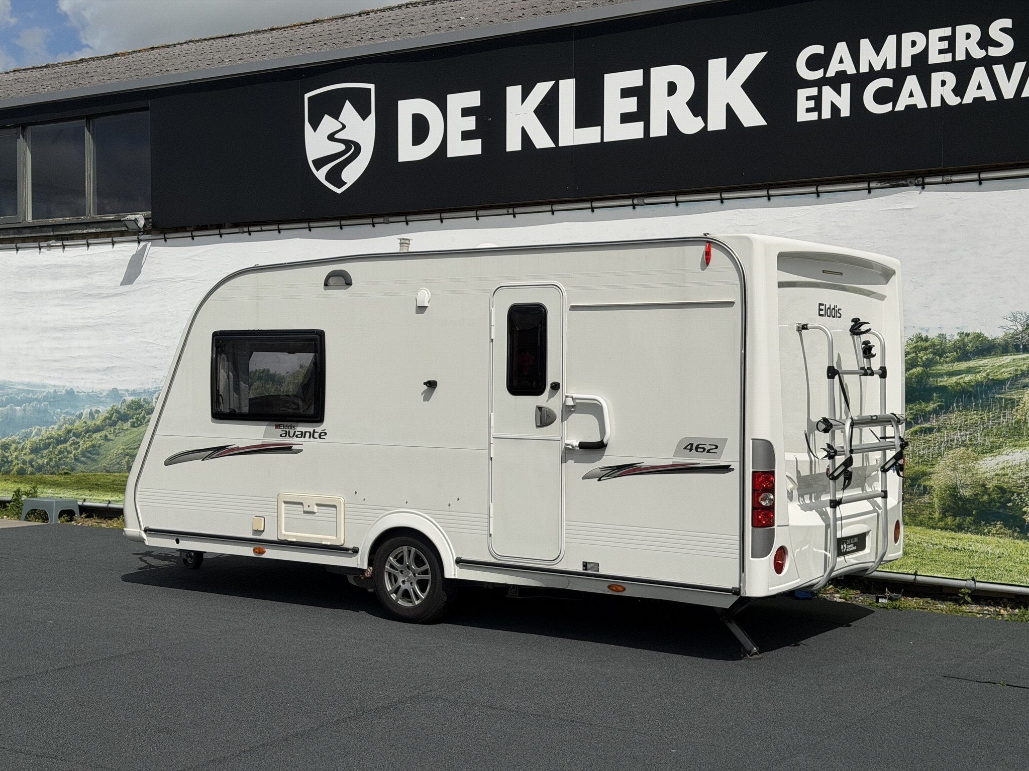 Elddis Avante 462 (bj 2011), Caravans en Kamperen, Elddis, Tot en met 2, Bedrijf, Info@deklerkcaravans.nl