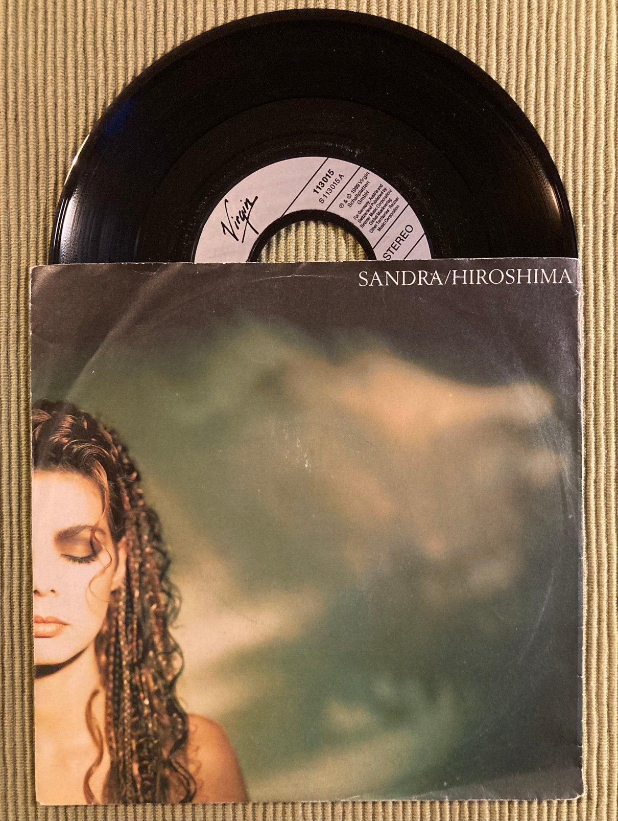 Vinyl single Sandra - Hiroshima, Gebruikt, 7 inch, Ophalen of Verzenden, Pop