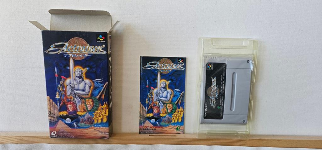 Actraiser Super Famicom CIB - Compleet in doos SNES, Spelcomputers en Games, Spelcomputers | Nintendo Super NES, Ophalen of Verzenden