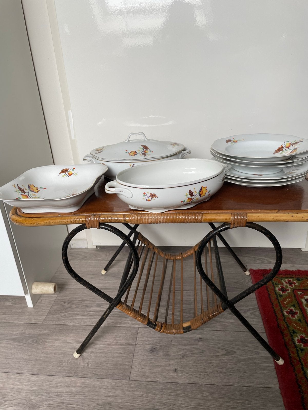Onderdelen servies Maier Hard Porcelain Czechoslovakia, Ophalen of Verzenden
