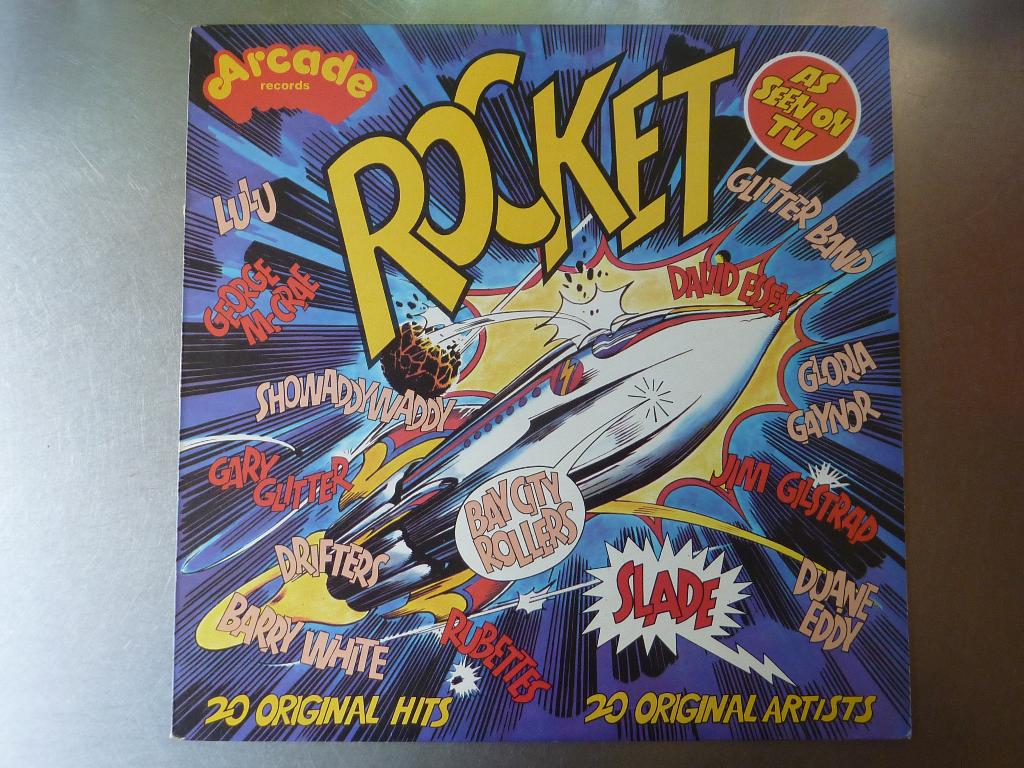 Rocket (Arcade), Cd's en Dvd's, Vinyl | Verzamelalbums, Ophalen, Gebruikt, 12 inch, Rock en Metal