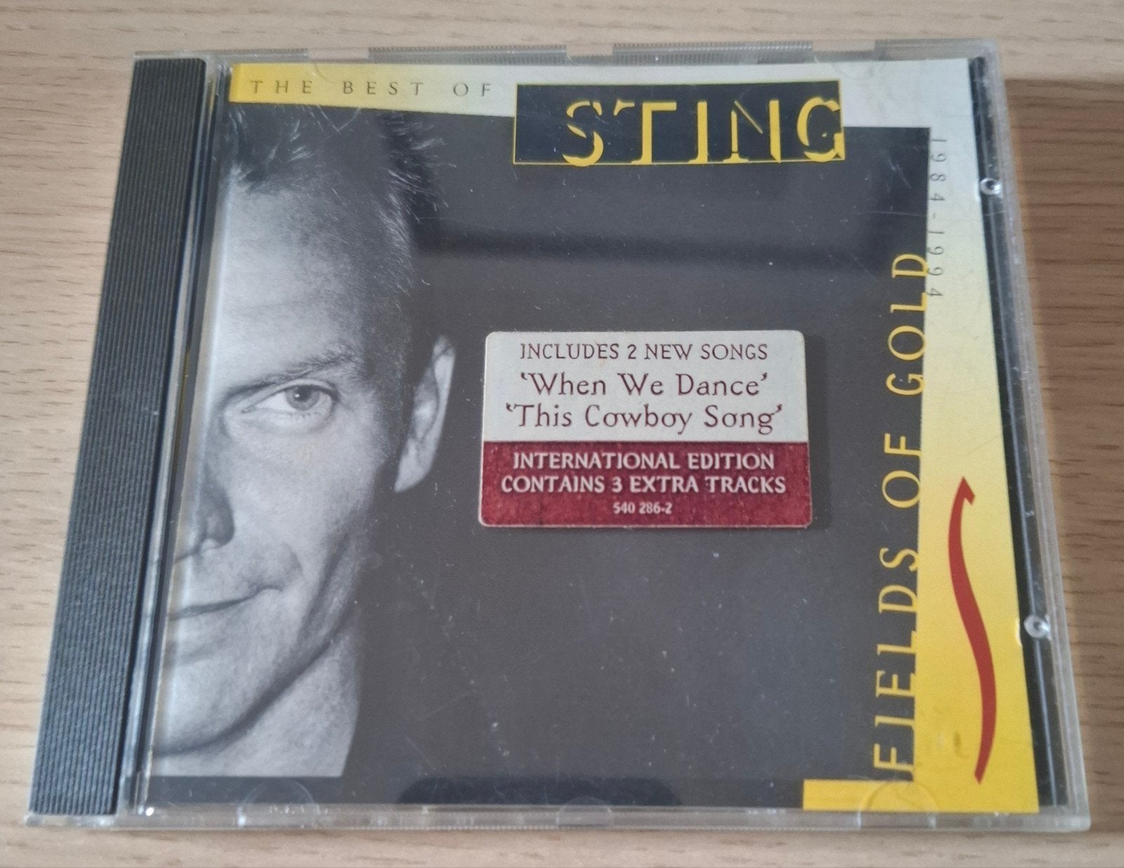 Sting - Fields of gold, the best of, Ophalen of Verzenden, Zo goed als nieuw, Pop, Album