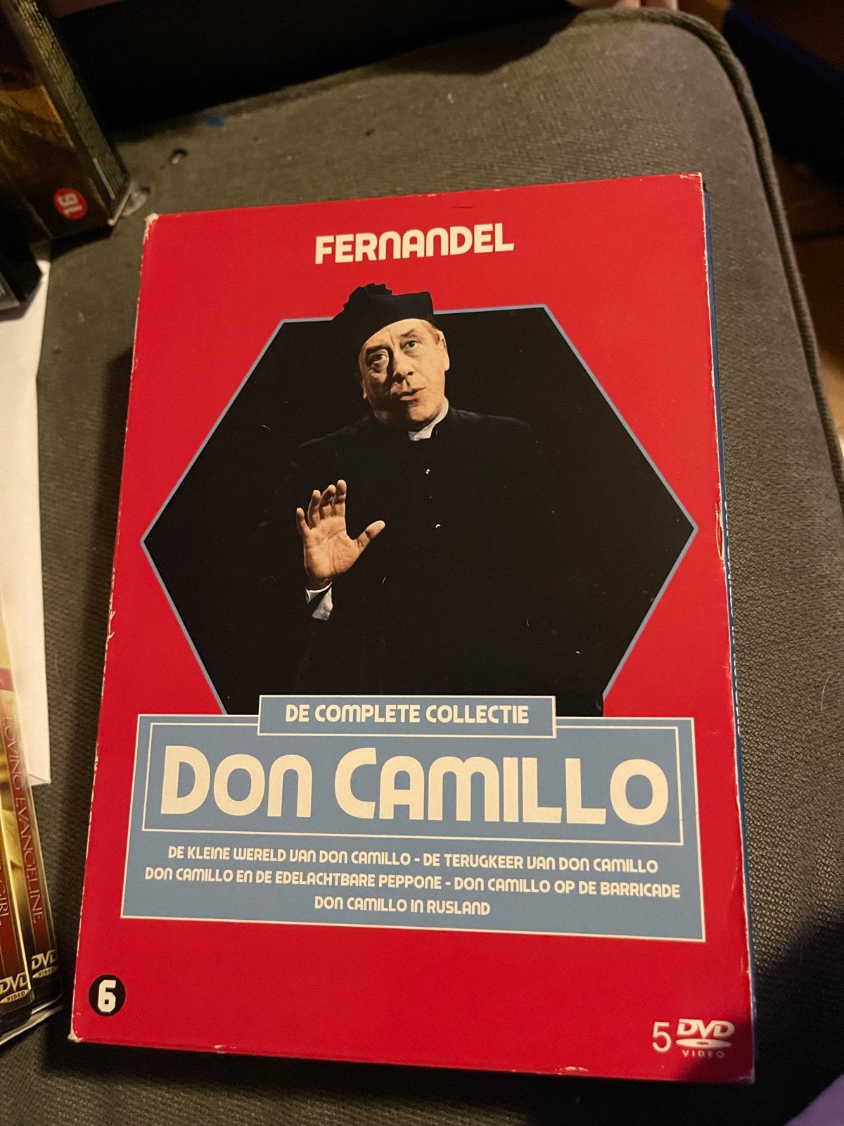 Don Camillo - De Complete Collectie (5 DVD Boxset), Alle leeftijden, Ophalen of Verzenden, Zo goed als nieuw, Boxset