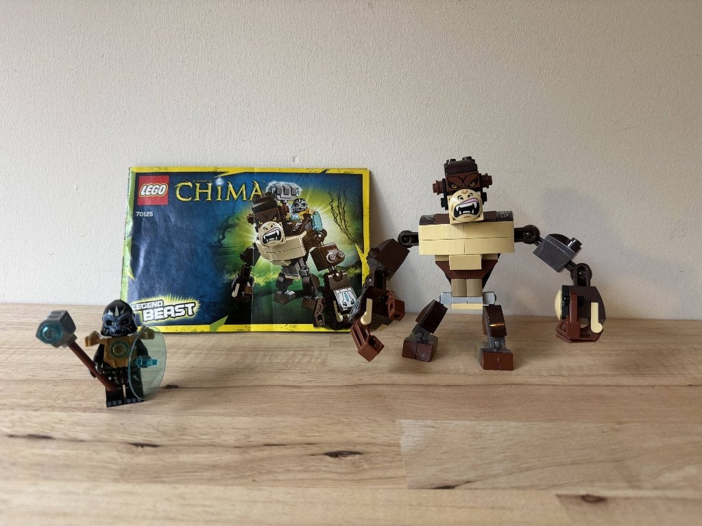 LEGO Legends of Chima - 70125 - Gorilla Legend Beast, Overige thema's, Lego, Ophalen of Verzenden, Zo goed als nieuw