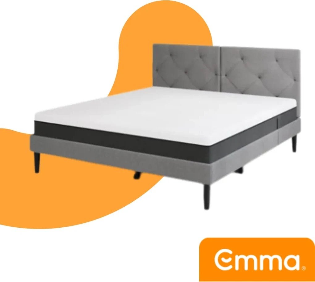 Emma original bed 160x200, Ophalen, Tweepersoons, Zo goed als nieuw, 200 cm