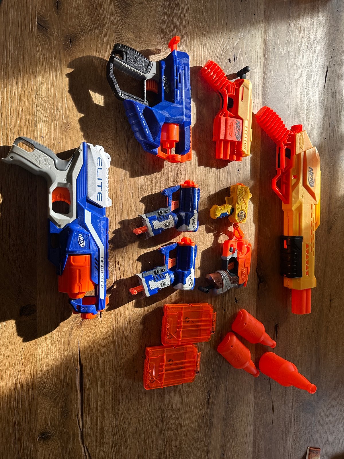 Nerf Blasters Collectie met Accessoires, Kinderen en Baby's, Ophalen, Gebruikt, Jongen of Meisje