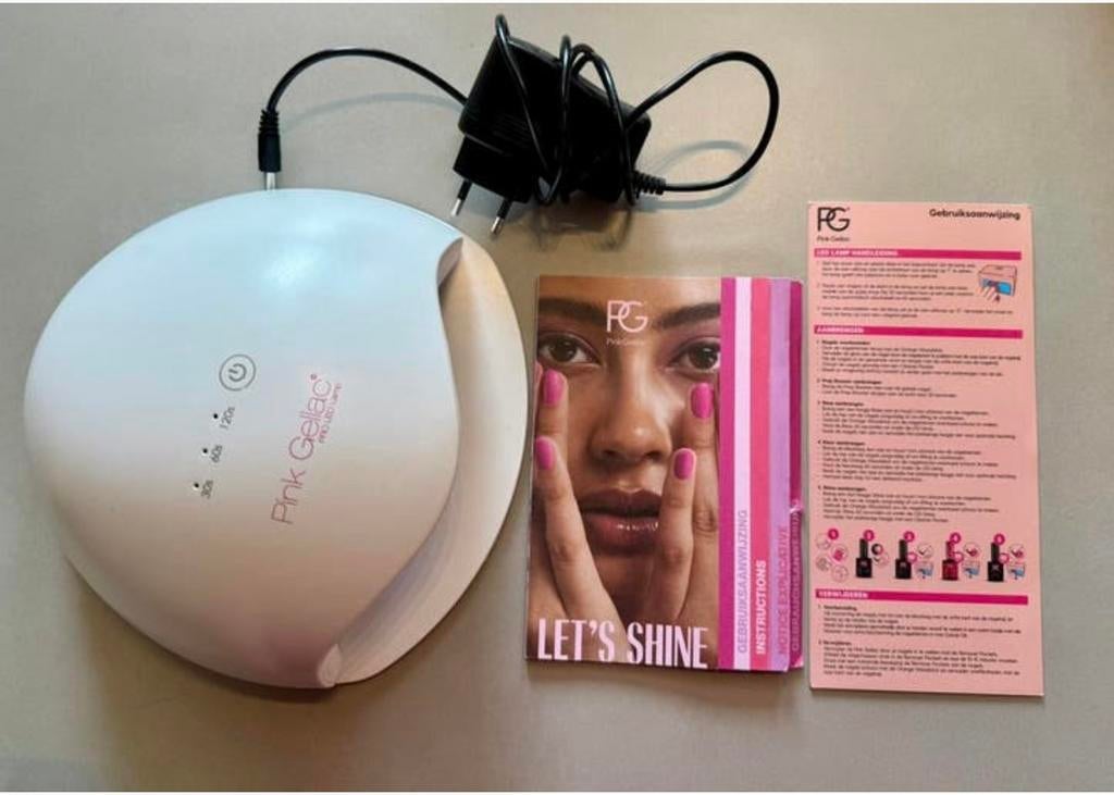 Pink Gellac Premium Led Lamp, Wit, Ophalen, Zo goed als nieuw, Gehele gezicht