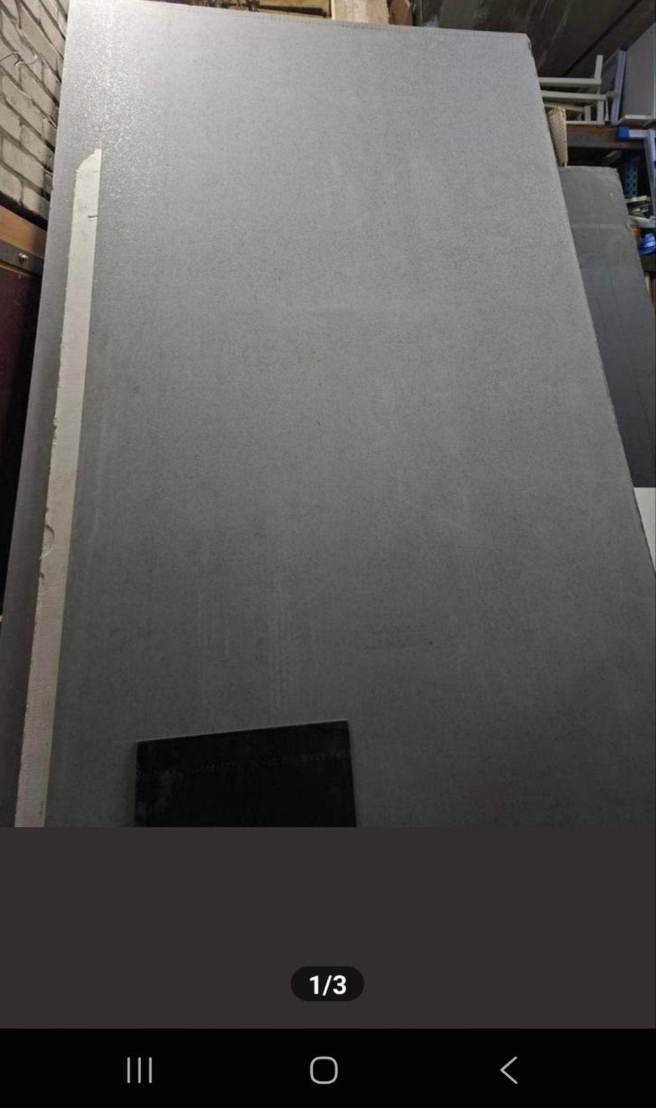 massieve vezelcementplaten met een natuurlijke, door-en-door, Ophalen, Overige materialen, Minder dan 20 mm, Nieuw