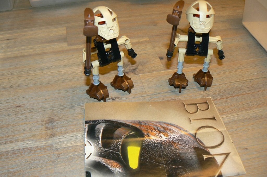 Te koop: Bionicle 9 stuks € 35,00, Gebruikt, Bionicle, Lego, Inclusief instructies