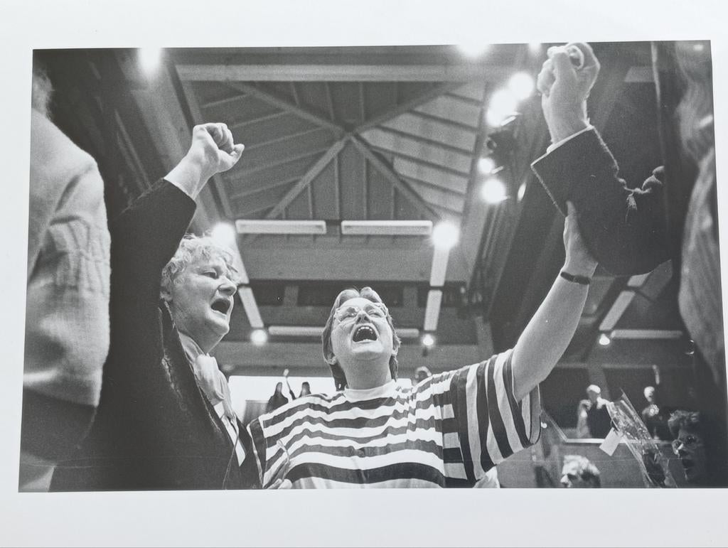 Communistische partij Nederland Foto Maarten Hartman, Verzamelen, Ophalen of Verzenden, 1980 tot heden, Zo goed als nieuw, Overige onderwerpen