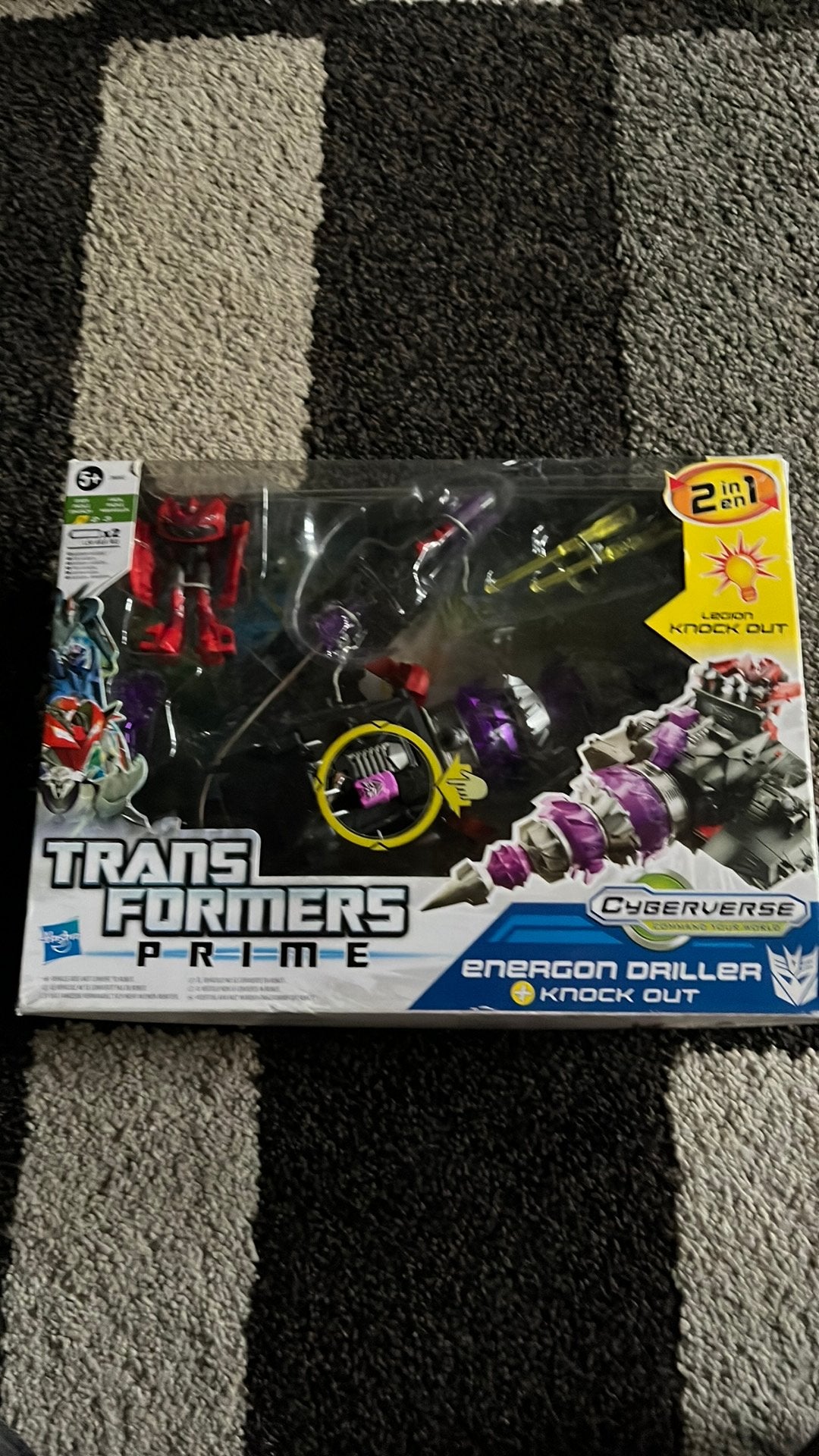 Transformers Energin driller en knock out., Verzamelen, Overige generaties, Ophalen of Verzenden, Zo goed als nieuw, Autobots