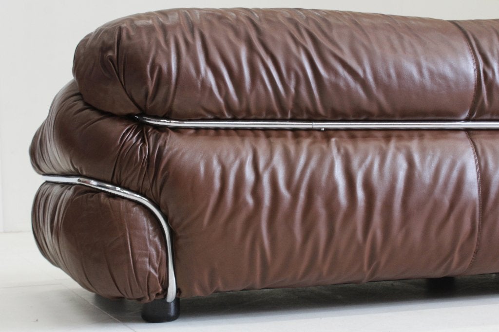 Gianfranco Frattini Sesann sofa Cassina 1970s, Ophalen, Design , vintage, Gebruikt, Driepersoons