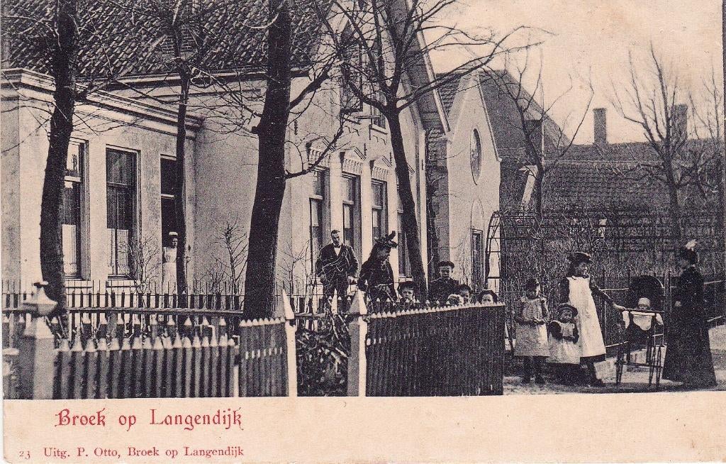 BROEK op  LANGENDIJK, Ophalen of Verzenden, Voor 1920, Noord-Brabant