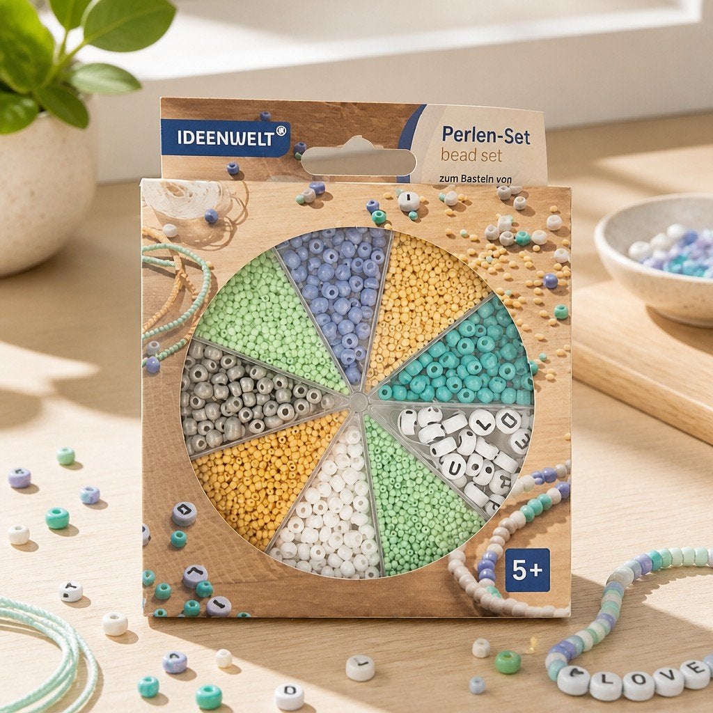 Nieuw kralen set Ideenwelt - Diverse kleuren en maten, Hobby en Vrije tijd, Ophalen of Verzenden, Nieuw, Kraal
