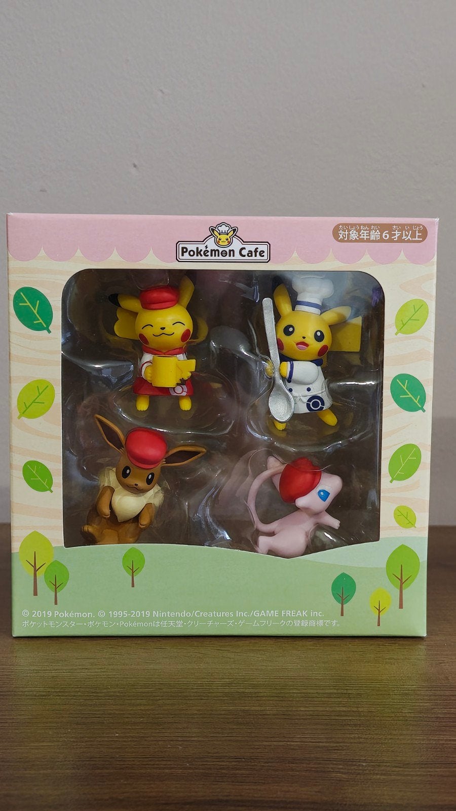 Pokemon Cafe Exclusive PUTITTO Full Set - Pikachu Mew Eevee, Ophalen of Verzenden, Nieuw