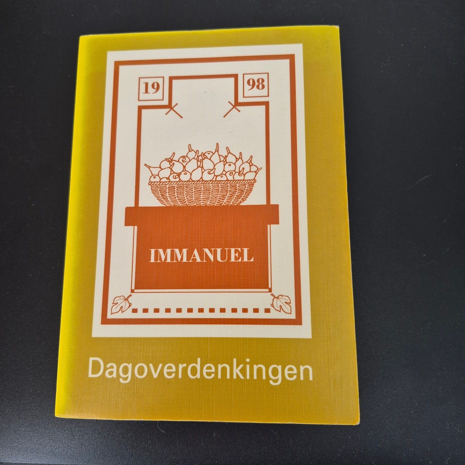 Dagoverdenkingen 1998 - Immanuel, Boeken, Ophalen of Verzenden