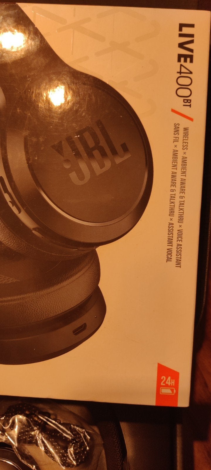 JBL LIVE 400BT Koptelefoon -  nieuw, Ophalen of Verzenden, Zo goed als nieuw, Overige merken, Draadloos