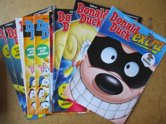 adv7086 donald duck extra bewaarnummer, Eén stripboek, Ophalen, Gelezen