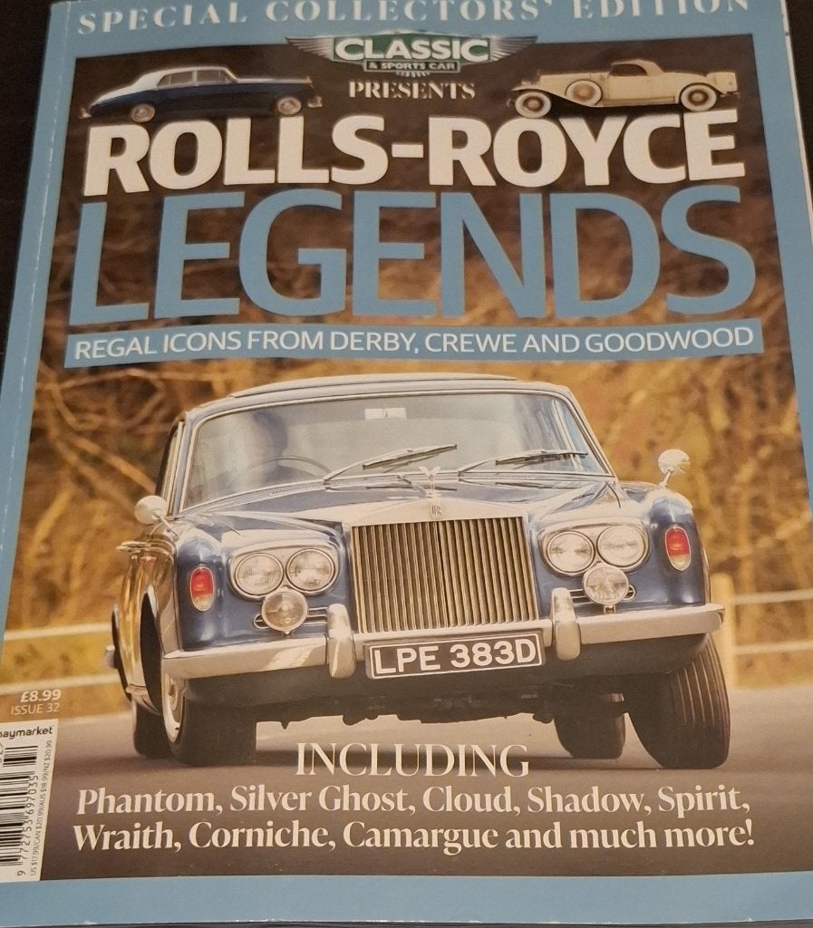 Rolls-Royce Legends - Classic & Sports Car Special Edition, Ophalen of Verzenden, Zo goed als nieuw, Overige merken, Onbekend