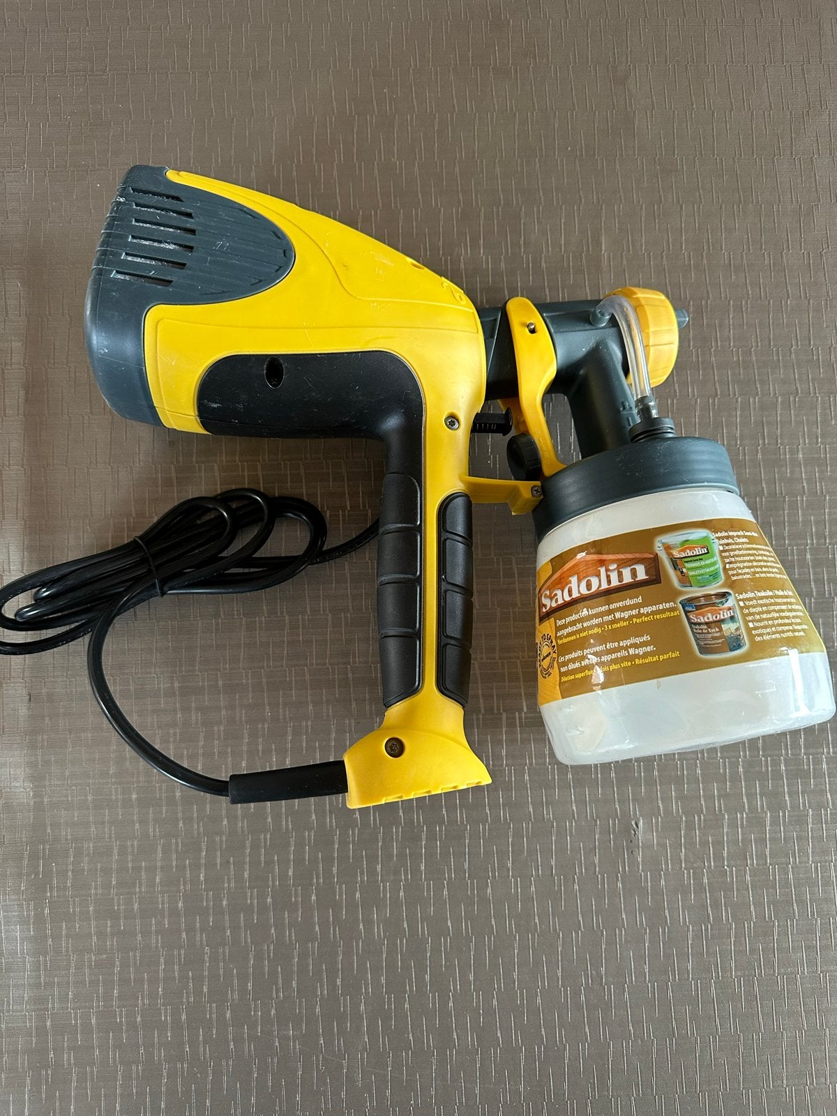 Wagner W550 verfspuit - Zo goed als nieuw, Ophalen, Zo goed als nieuw, Verfspuit of Verfpomp