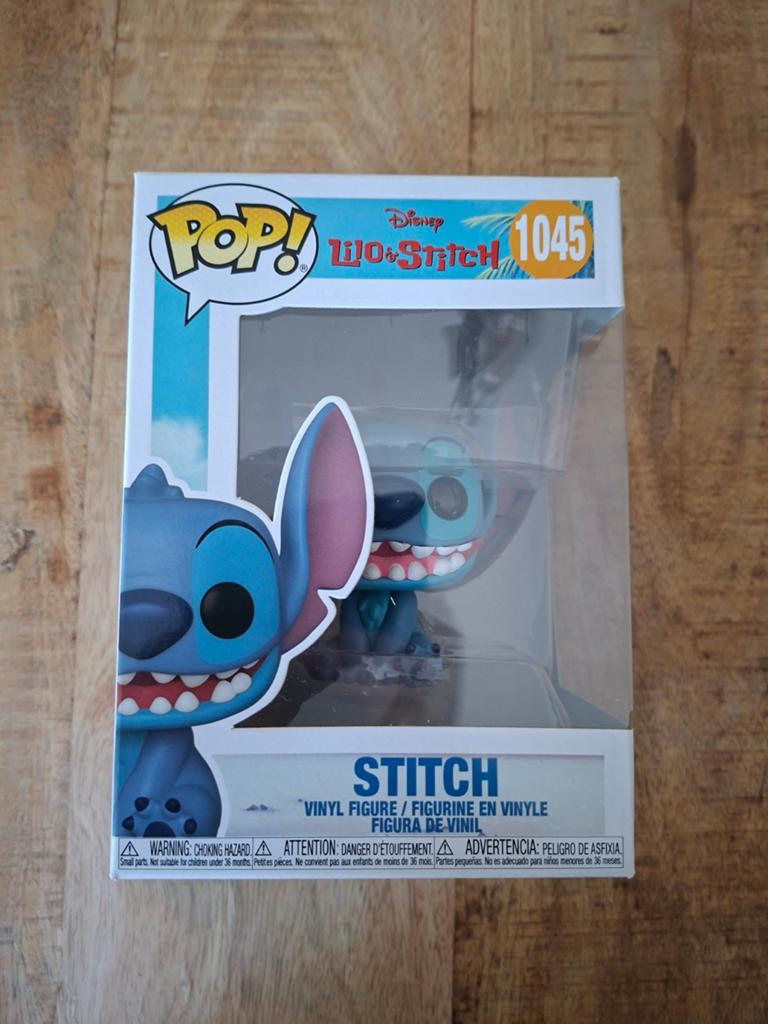 Funko Stitch Sitting, Lilo and Stitch, Ophalen of Verzenden, Overige figuren, Nieuw, Beeldje of Figuurtje