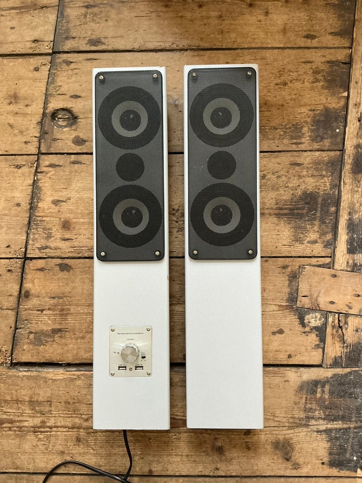 Actieve spekeakers voor in de schuur of mancave, Audio, Tv en Foto, Luidsprekers, Overige typen, Zo goed als nieuw, Minder dan 60 watt