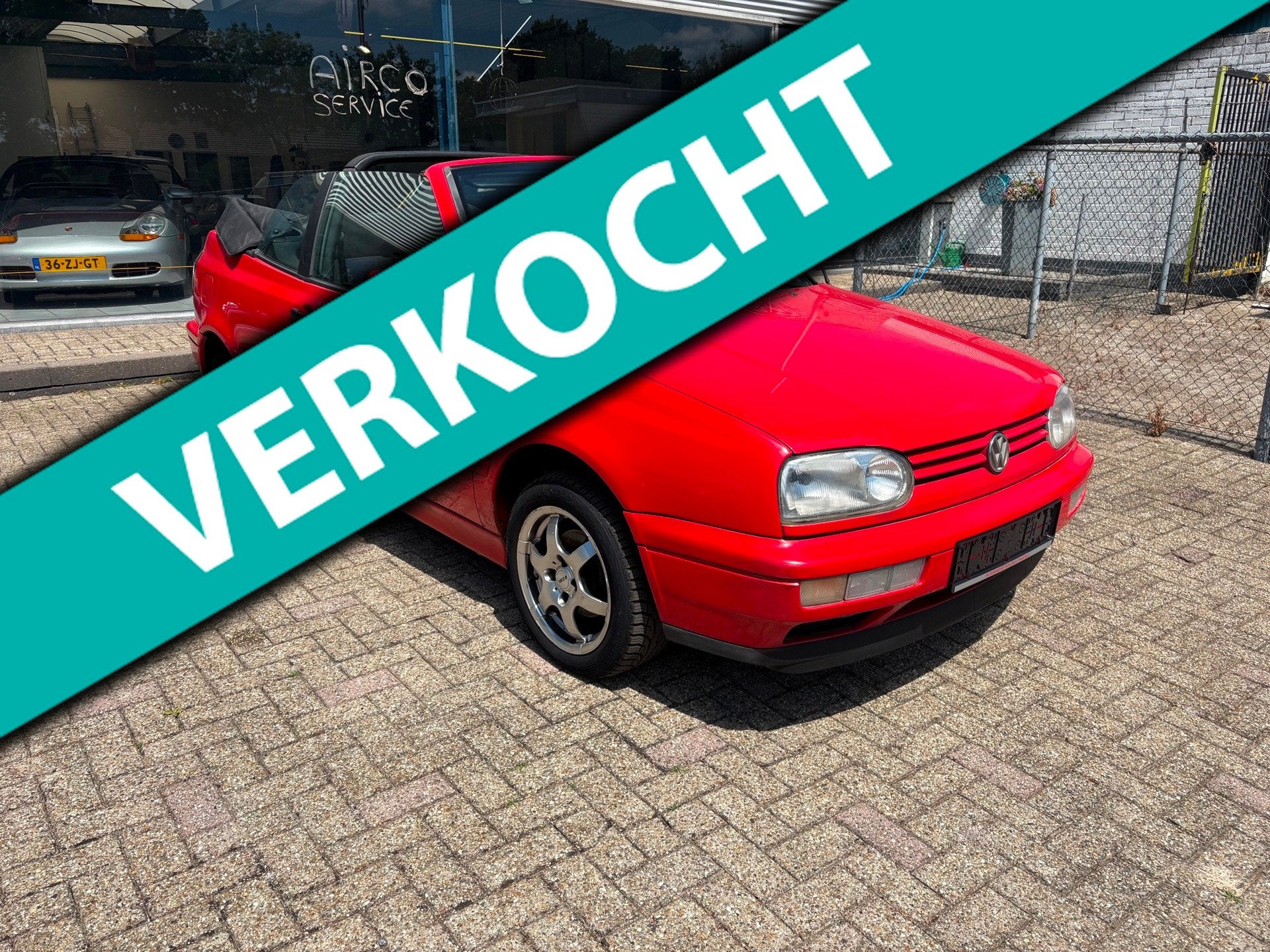 Volkswagen Golf Cabriolet 1.8 Atlanta, Gebruikt, Cabriolet, Origineel Nederlands, Bedrijf