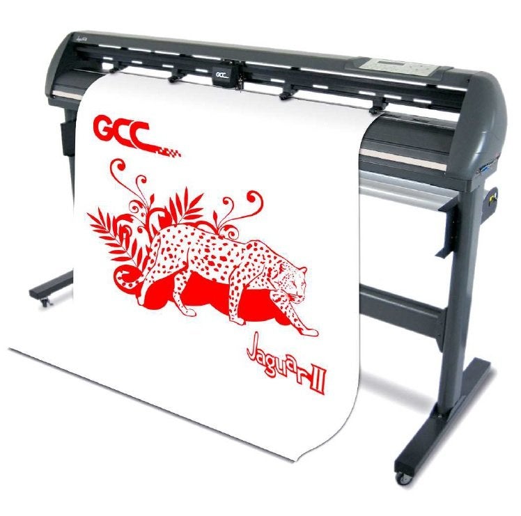 ✅ GCC Jaguar II-132 Professionele Snijplotter Plotter 159 cm, Niet ingevuld, Gebruikt, Printer, Niet ingevuld