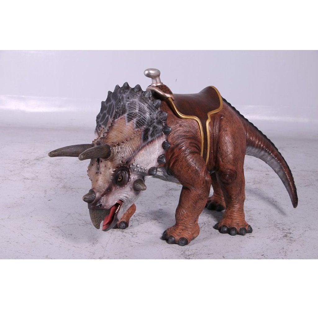 Triceratops – Dinosaurus Lengte 119 cm Kinderzitje, Ophalen, HorecaBeelden, Nieuw, HorecaBeelden