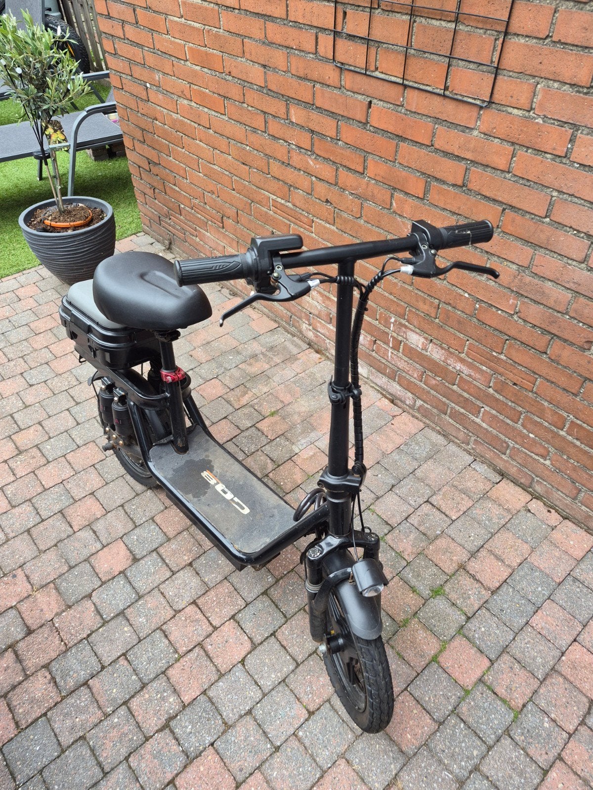 COS E-scooter, Fietsen en Brommers, Steps, Ophalen of Verzenden, Gebruikt, Elektrische step (E-scooter), COS