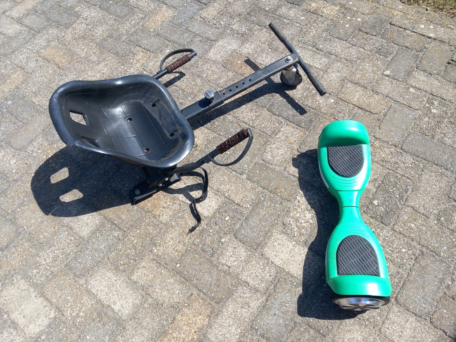 Denver Hoverboard met zitje - Groen, Ophalen, Gebruikt, Overige typen, Denver