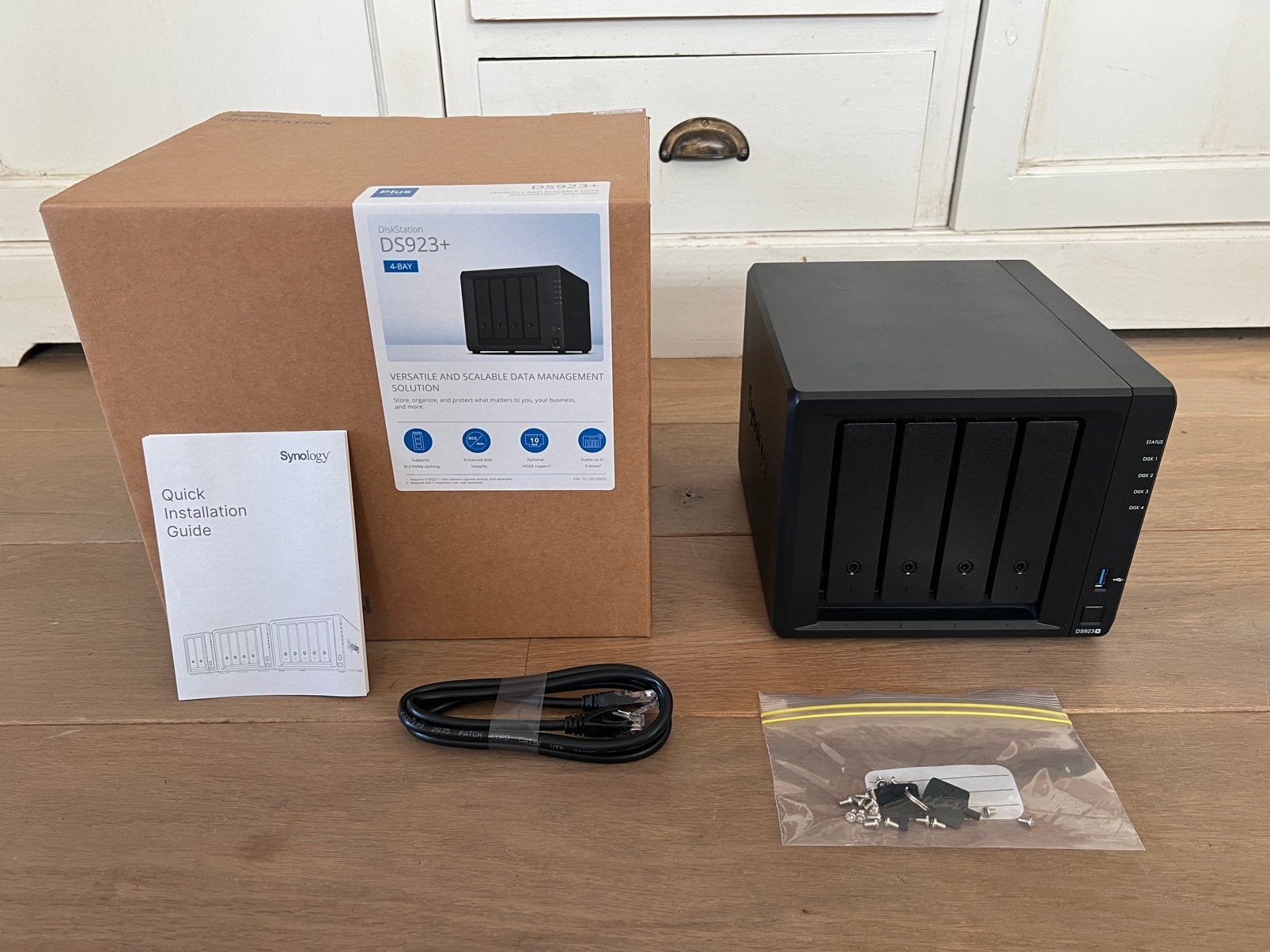 Synology DS923+ NAS in perfecte staat, Computers en Software, NAS, Ophalen of Verzenden, Zo goed als nieuw