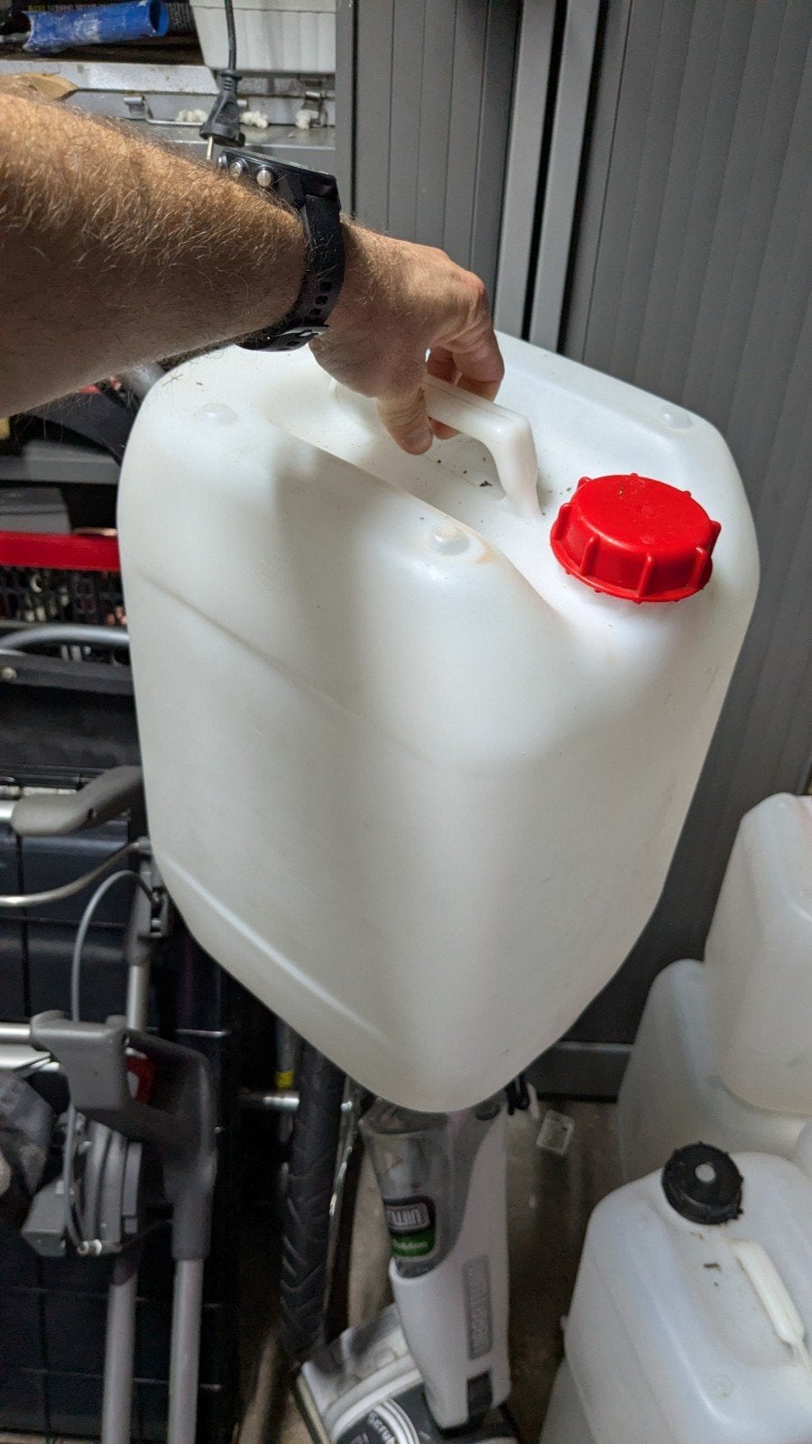 Jerrycans, 6x10L, 2x20L, Ophalen, Kunststof