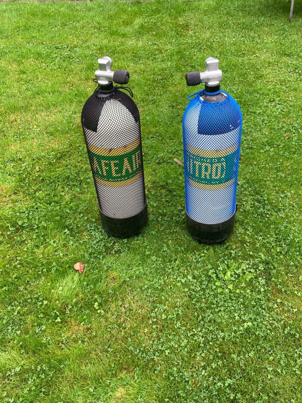 Duikflessen 300bar 10 liter., Ophalen of Verzenden, Zo goed als nieuw, Duikfles