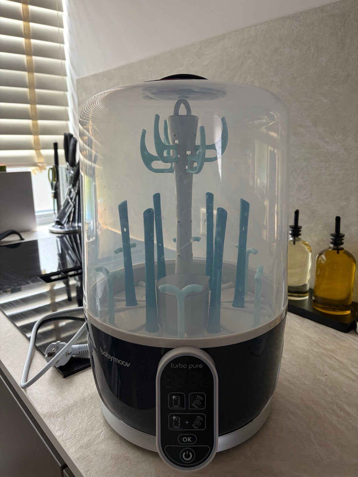 Babymoov Turbo Pure Sterilisator & Droger, Ophalen of Verzenden, Gebruikt