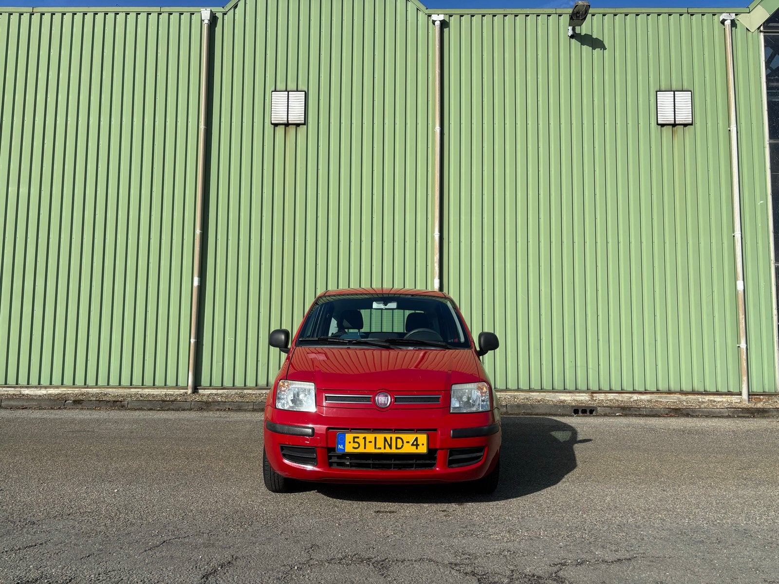 Fiat Panda 1.2 2010 Rood, 1242 cc, Origineel Nederlands, Bedrijf, Handgeschakeld