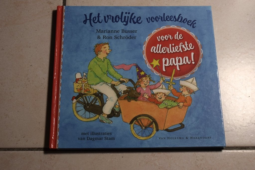 Het vrolijke voorleesboek voor de allerliefste papa!, Boeken, Ophalen of Verzenden, Zo goed als nieuw, Fictie algemeen, Voorleesboek