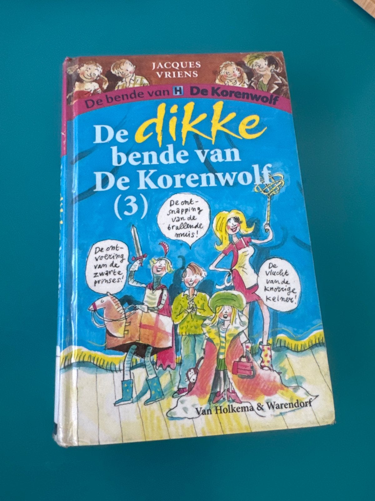 De dikke bende van de Korenwolf - Jacques Vriens, Ophalen of Verzenden, Gelezen, Fictie