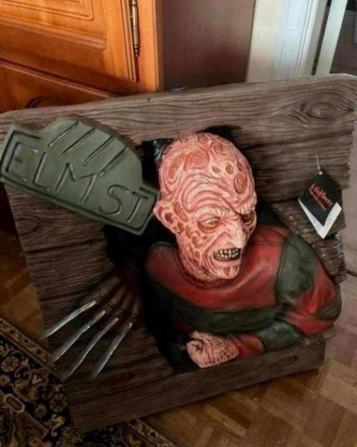 Originele wallbreaker Freddy Krueger - Nightmare on Elm str, Ophalen of Verzenden, Gebruikt