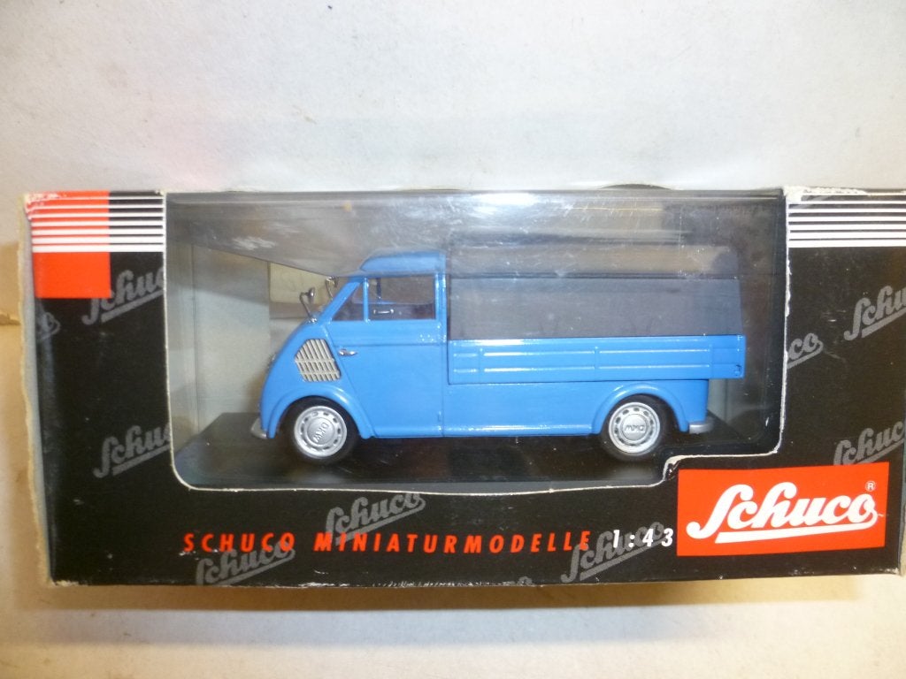 Schuco 02401 DKW Schnellaster Plane in doos 1:43 modelauto., Ophalen of Verzenden, Nieuw, Auto, Schuco