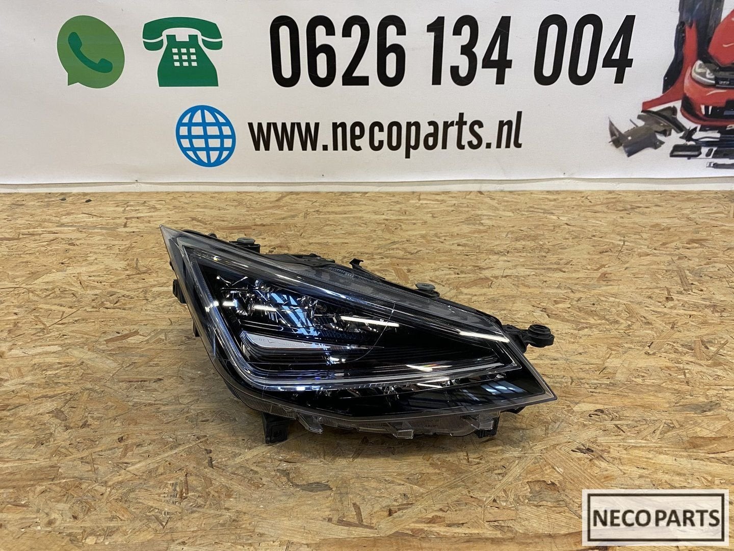 SEAT IBIZA 6F VOL LED KOPLAMP RECHTS 6F1941008A ORIGINEEL, Auto-onderdelen, Verlichting, Gebruikt, -, -, Ophalen of Verzenden