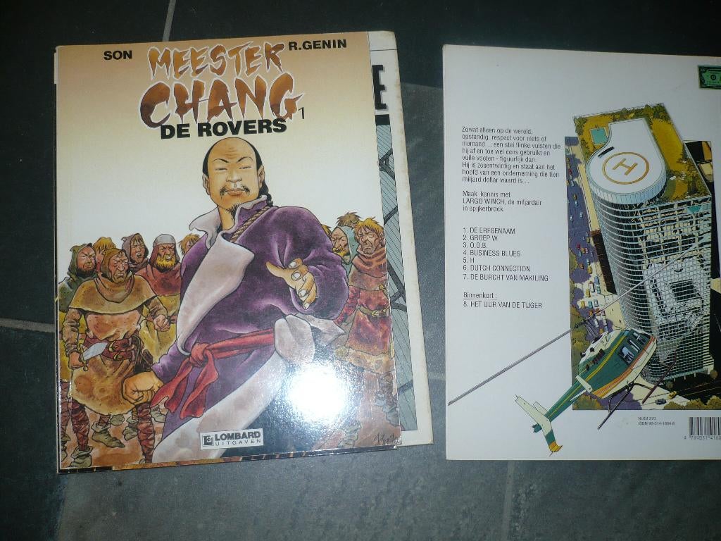 5 strips yorik getekend chang largo winch sydney bruce, Boeken, Ophalen of Verzenden, Zo goed als nieuw, Dany en Van Hamme, Meerdere stripboeken