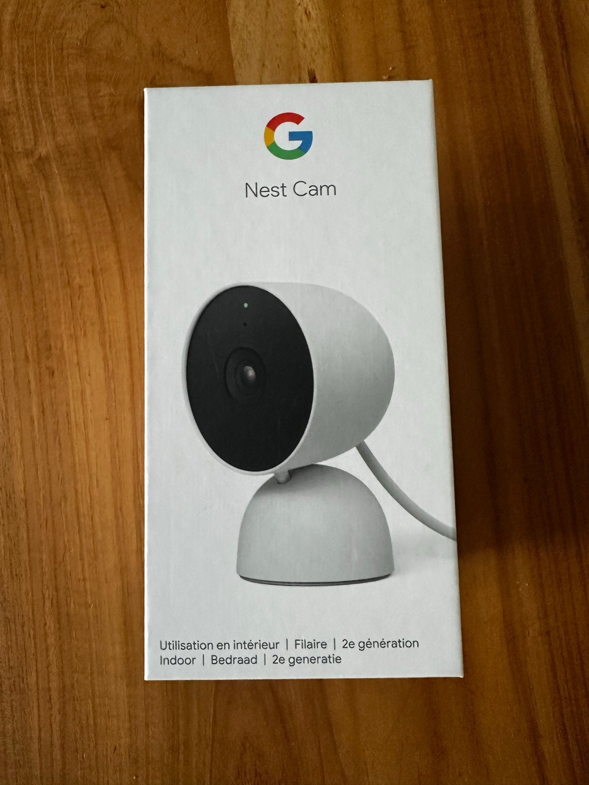 Google Nest Cam (bedraad) - Binnencamera - Nieuw, Ophalen of Verzenden, Zo goed als nieuw, Binnencamera