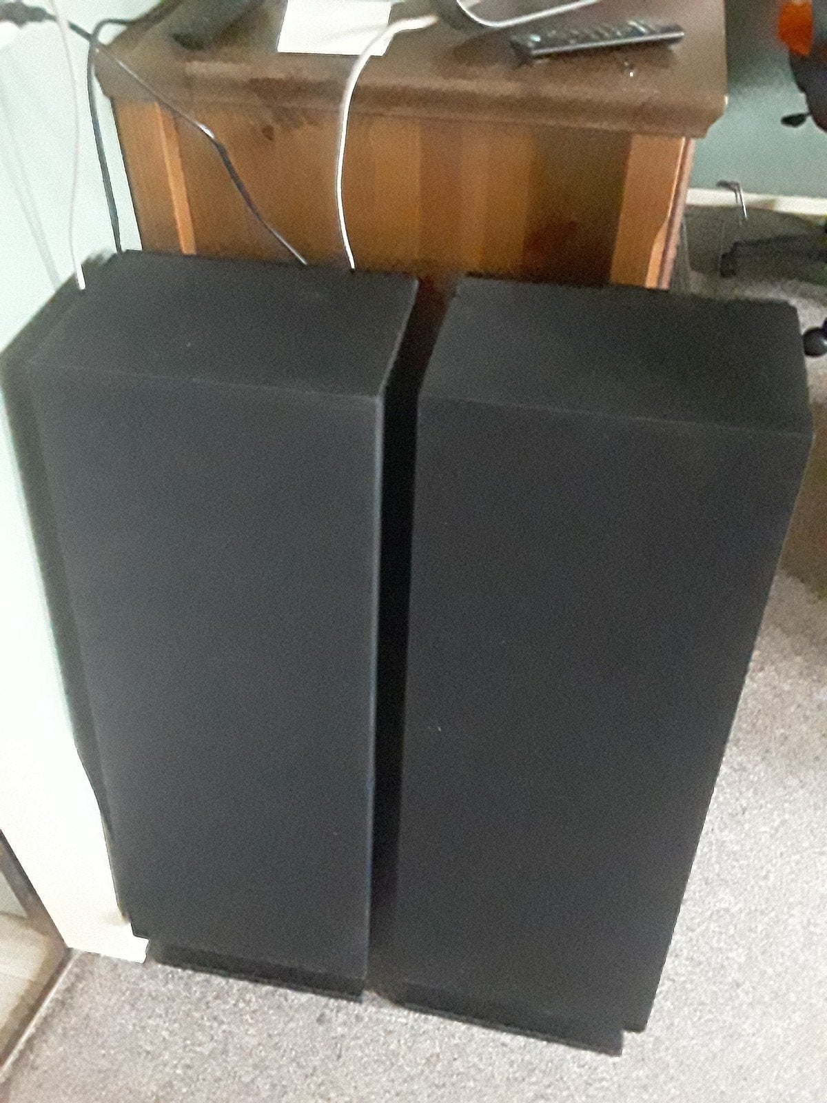 Audiolab Sfinx zuilspeakers + Sansui versterker, Ophalen of Verzenden, Gebruikt, Overige merken