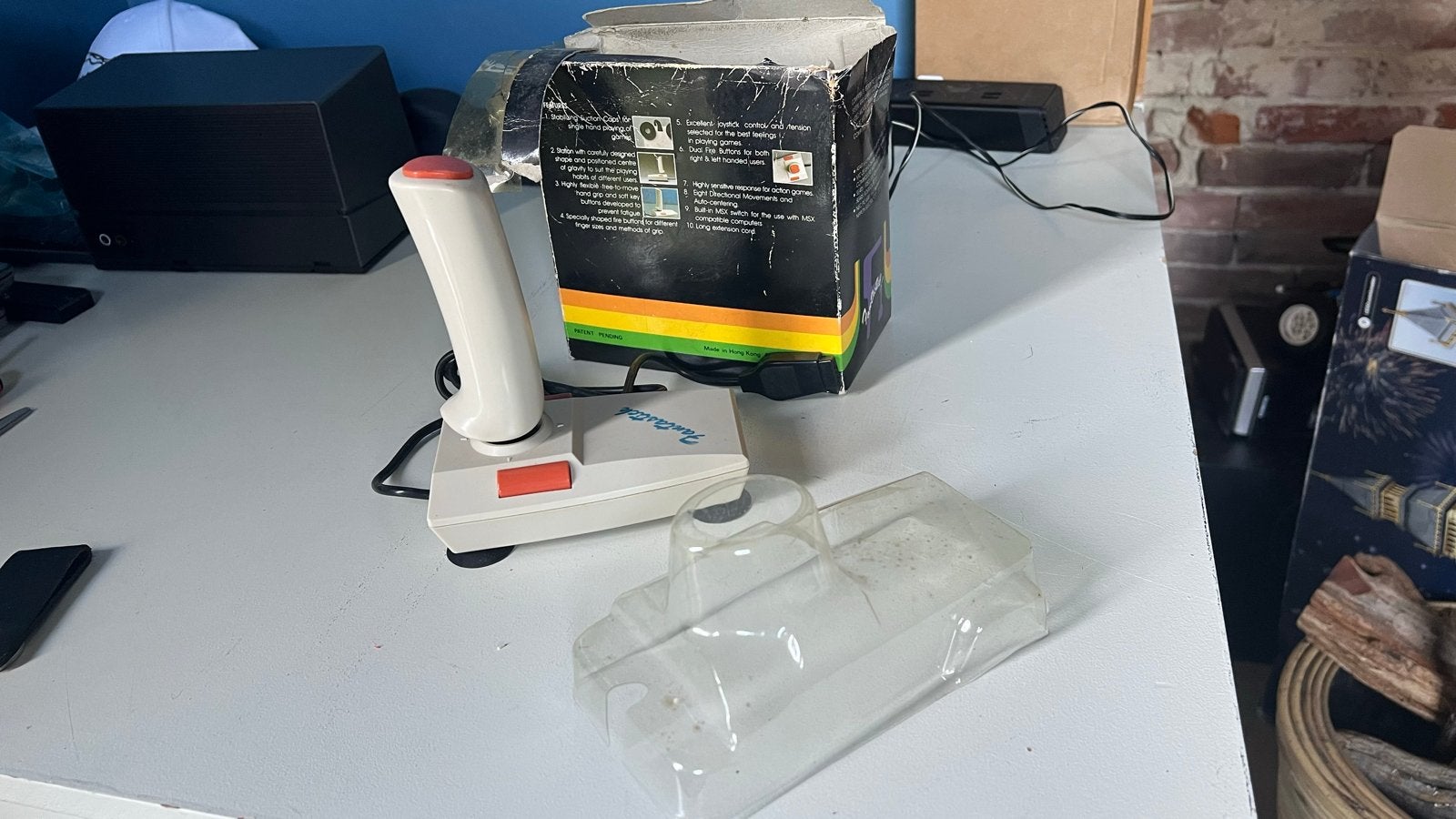 MSX retro Joystick Fantastick 1 F1 in originele verpakking, Ophalen of Verzenden, Gebruikt