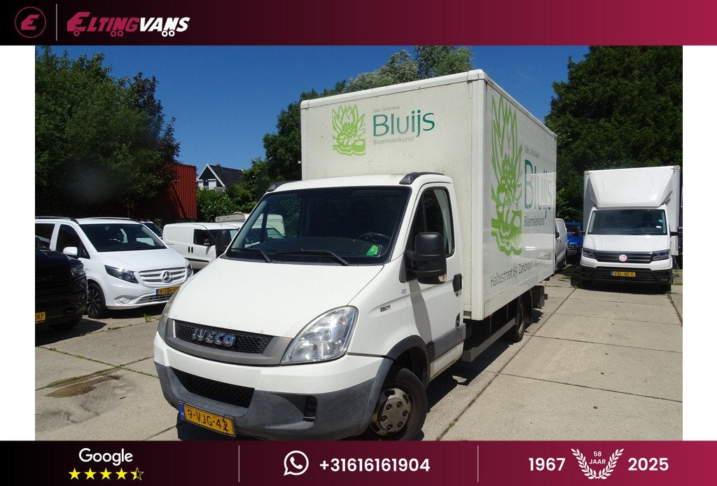 Iveco Daily 35C11 375 (bj 2010), Auto's, Bestelauto's, Euro 5, Gebruikt, Zwart, Iveco
